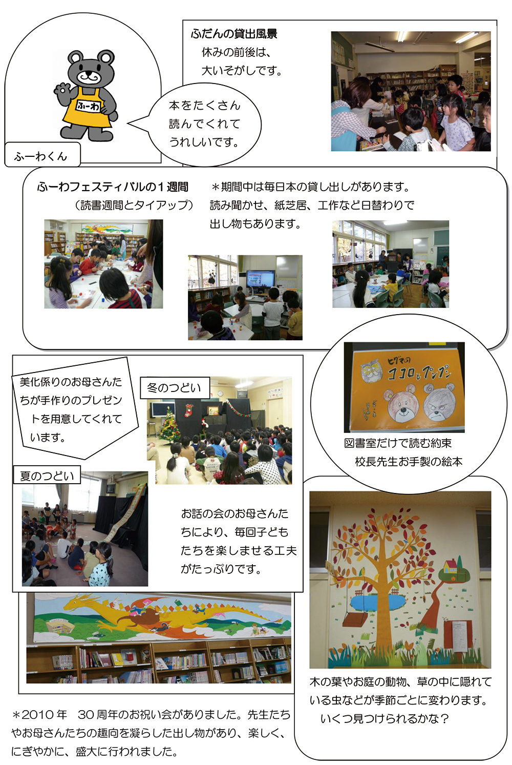 藤の沢小学校　開放図書館
